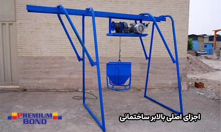 اجزای اصلی بالابر ساختمانی