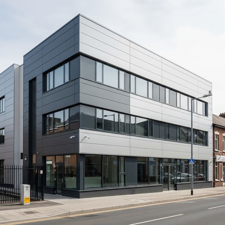 ورق کامپوزیت در نمای ساختمانی