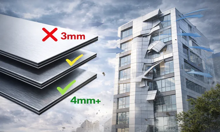 استاندارد ضخامت نما | پرمیوم باند