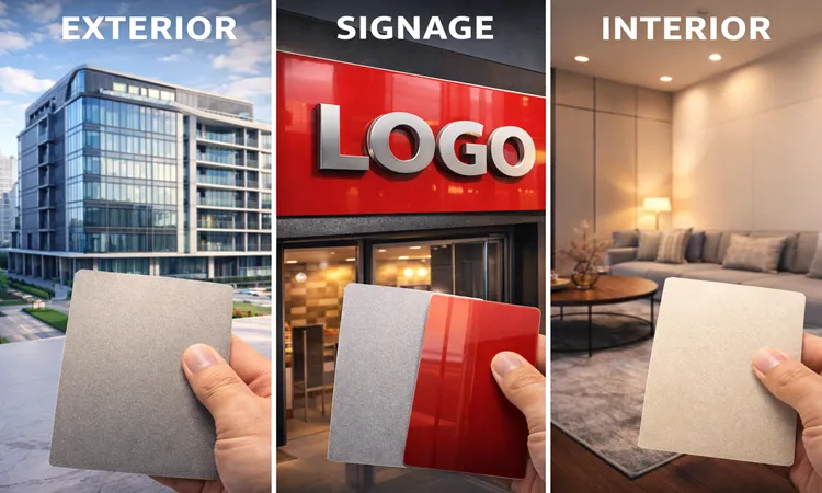 مسير انتخاب بر اساس کاربری (نما/تابلو/داخل) | پریمیوم باند