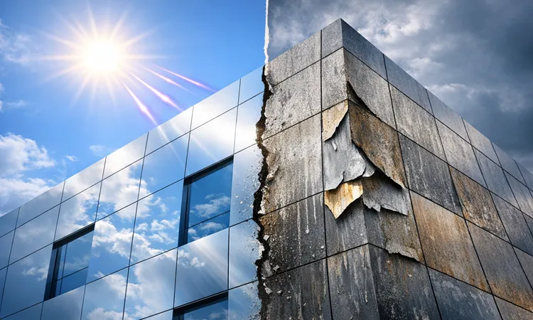 مقاومت UV ورق کامپوزيت + راهنمای حفظ ثبات رنگ نما در آفتاب | پریمیوم باند